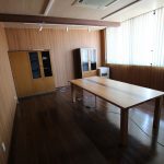 特大会議用テーブル　オーク＆ウォールナット