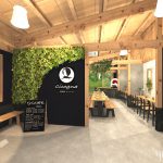 薪窯料理cicogna~チッコーニャ~完成イメージパース