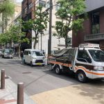 京都「先斗町」へ特注家具搬入