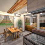 インテリアコーディネートCGパース